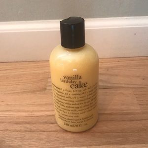 Philosophy: vanilla birthday cake